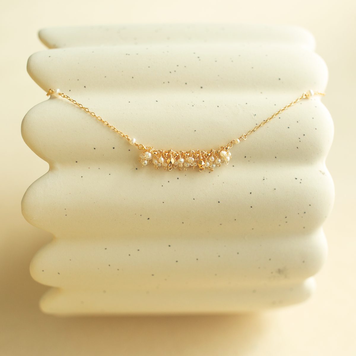 London Blue Quartz Reign Necklace